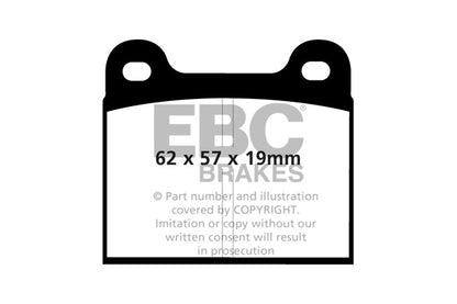 EBC Ultimax Front Brake Pads - DP185