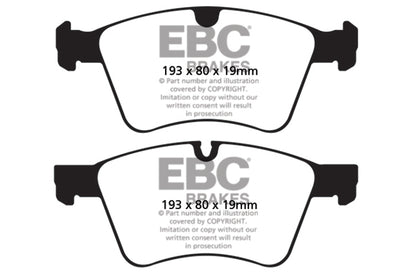 EBC Yellowstuff Front Brake Pads - DP41860R