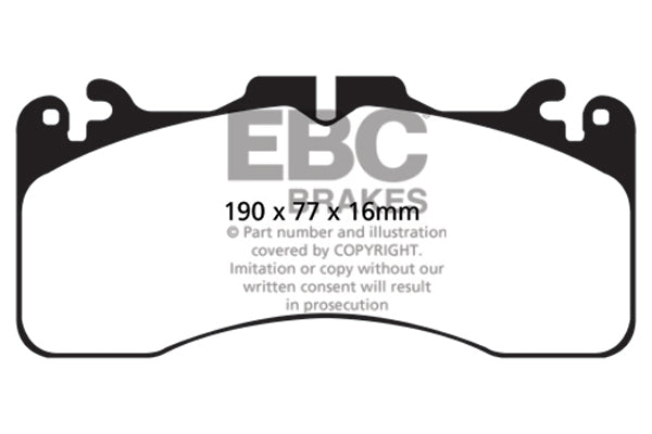 EBC Ultimax Front Brake Pads - DP1867