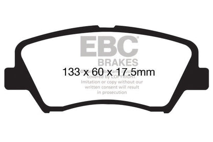 EBC Ultimax Front Brake Pads - DP1874