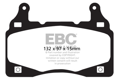 EBC Yellowstuff Front Brake Pads - DP41895R