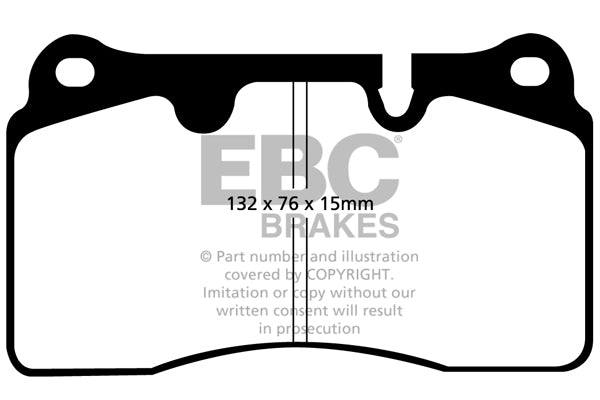EBC Redstuff Front Brake Pads - DP31908C