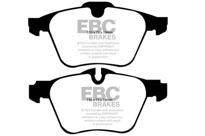 EBC Yellowstuff Front Brake Pads - DP41912R