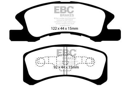EBC Ultimax Front Brake Pads - DP1915
