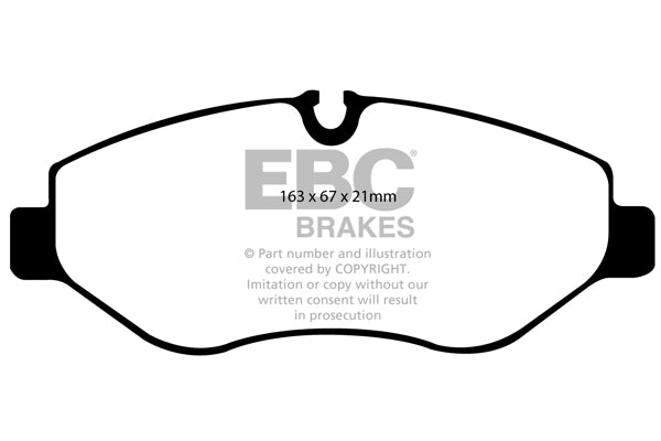EBC Yellowstuff Front Brake Pads - DP41926R
