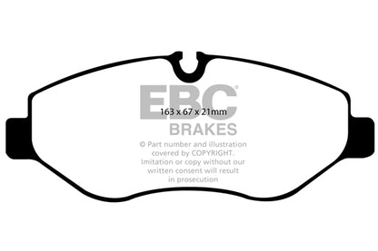 EBC Yellowstuff Front Brake Pads - DP41926R