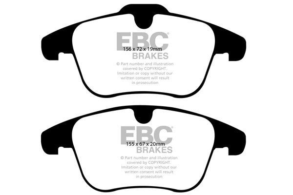 EBC Yellowstuff Front Brake Pads - DP41932R