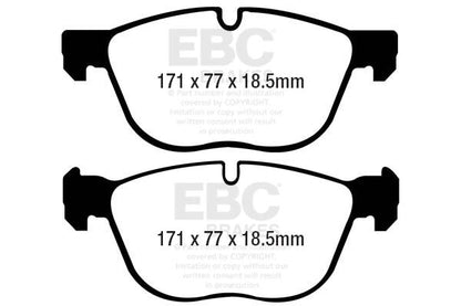 EBC Yellowstuff Front Brake Pads - DP41938R