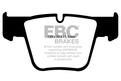 EBC Yellowstuff Front Brake Pads - DP41941R