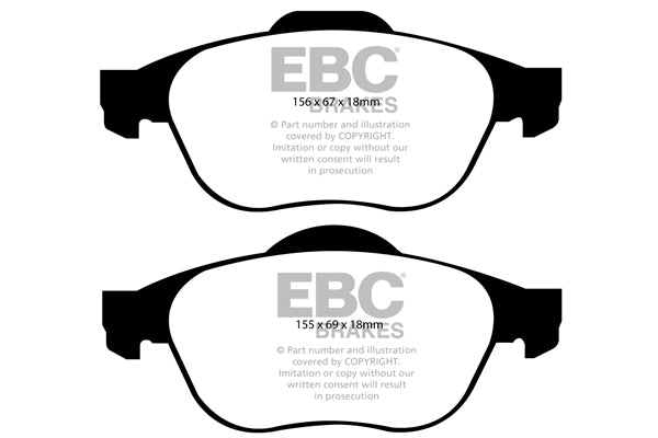 EBC Ultimax Front Brake Pads - DP1958