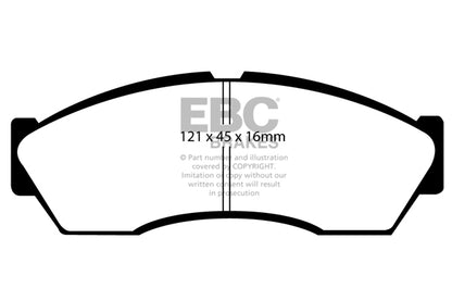 EBC Ultimax Front Brake Pads - DP1964