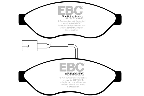 EBC Ultimax Front Brake Pads - DP1968