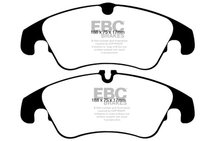 EBC Yellowstuff Front Brake Pads - DP41986R