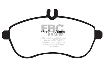 EBC Yellowstuff Front Brake Pads - DP41989R
