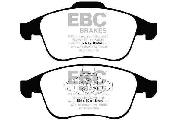 EBC Ultimax Front Brake Pads - DP1992