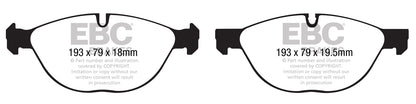 EBC Yellowstuff Front Brake Pads - DP41994R