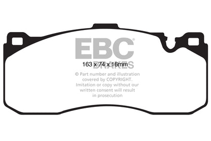 EBC Yellowstuff Front Brake Pads - DP41995R