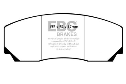 EBC Greenstuff Front Brake Pads - DP2002