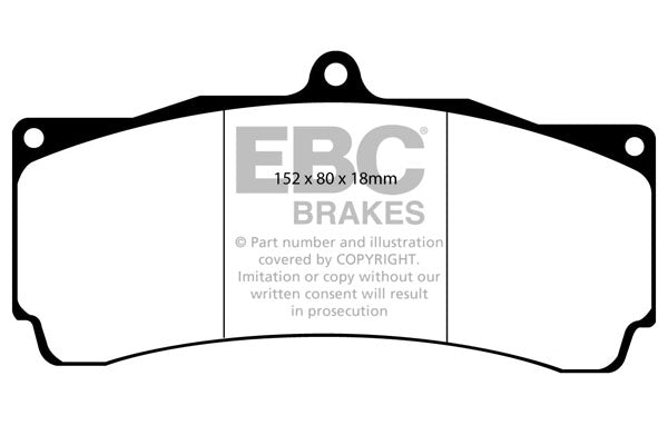 EBC Redstuff Front Brake Pads - DP3006C