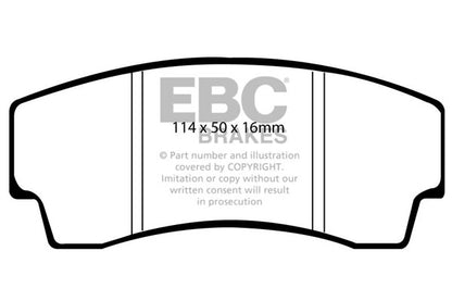 EBC Greenstuff Front Brake Pads - DP2008
