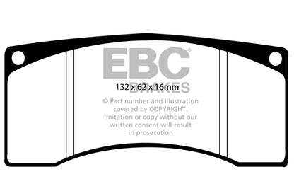 EBC Yellowstuff Front Brake Pads - DP4016R