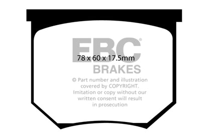 EBC Greenstuff Front Brake Pads - DP2035