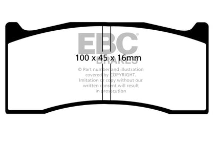EBC Greenstuff Front Brake Pads - DP2044/3