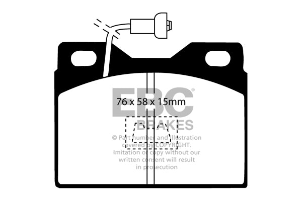 EBC Ultimax Front Brake Pads - DP220/4
