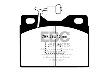 EBC Ultimax Front Brake Pads - DP220/4
