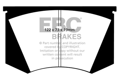 EBC Yellowstuff Front Brake Pads - DP4223R