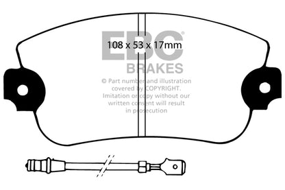 EBC Greenstuff Front Brake Pads - DP2230