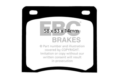 EBC Ultimax Front Brake Pads - DP237