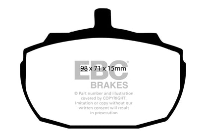 EBC Greenstuff Front Brake Pads - DP2243