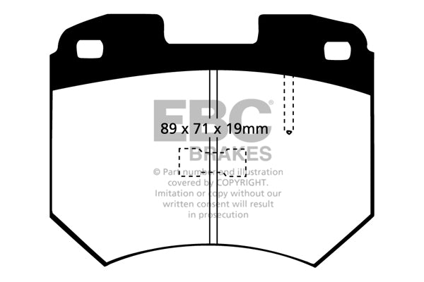 EBC Ultimax Front Brake Pads - DP274