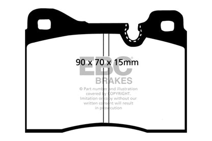 EBC Ultimax Front Brake Pads - DP282