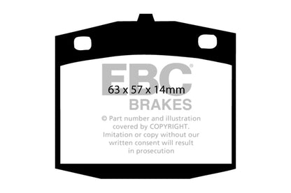 EBC Ultimax Front Brake Pads - DP286
