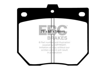 EBC Ultimax Front Brake Pads - DP287