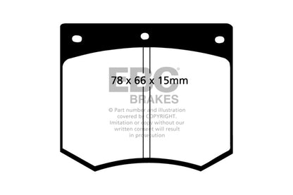 EBC Yellowstuff Front Brake Pads - DP4291R