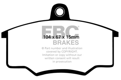 EBC Ultimax Front Brake Pads - DP310/2