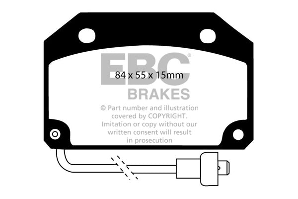 EBC Ultimax Front Brake Pads - DP332