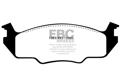 EBC Greenstuff Front Brake Pads - DP2366