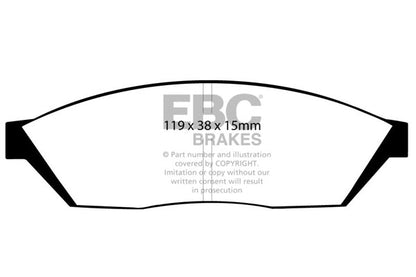 EBC Ultimax Front Brake Pads - DP374