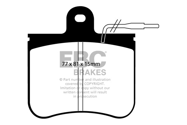 EBC Ultimax Front Brake Pads - DP406