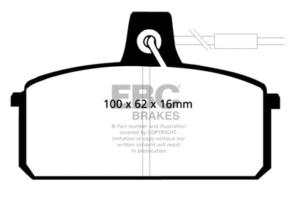 EBC Ultimax Front Brake Pads - DP410