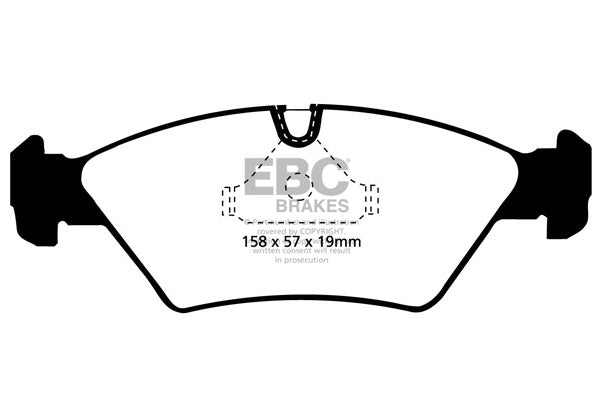EBC Yellowstuff Front Brake Pads - DP4414R