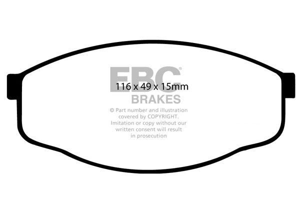 EBC Ultimax Front Brake Pads - DP419