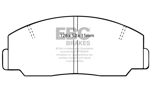 EBC Ultimax Front Brake Pads - DP424