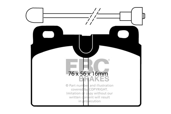 EBC Ultimax Front Brake Pads - DP428