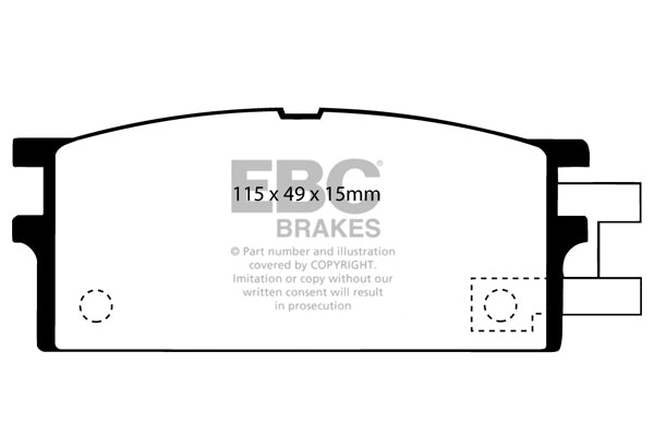 EBC Ultimax Front Brake Pads - DP454