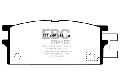 EBC Ultimax Front Brake Pads - DP454